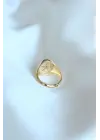 Yıldız Model Gold Renk Yüzük