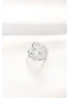 Yıldız Model Silver Renk Ayarlanabilir Yüzük
