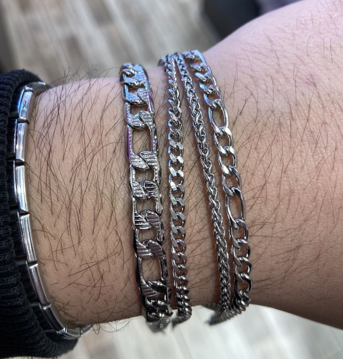 çelik erkek bileklik