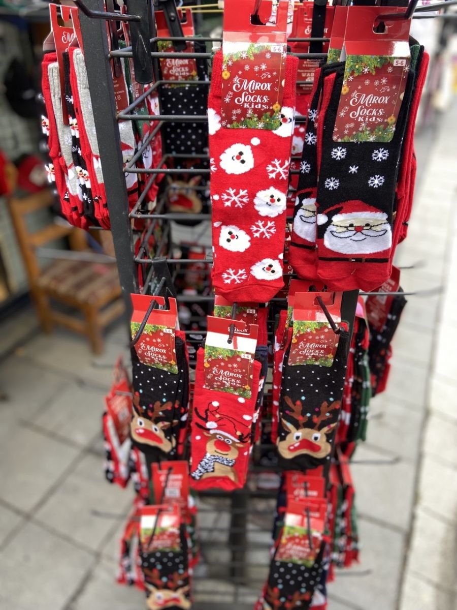 Çocuk yılbaşı çorap