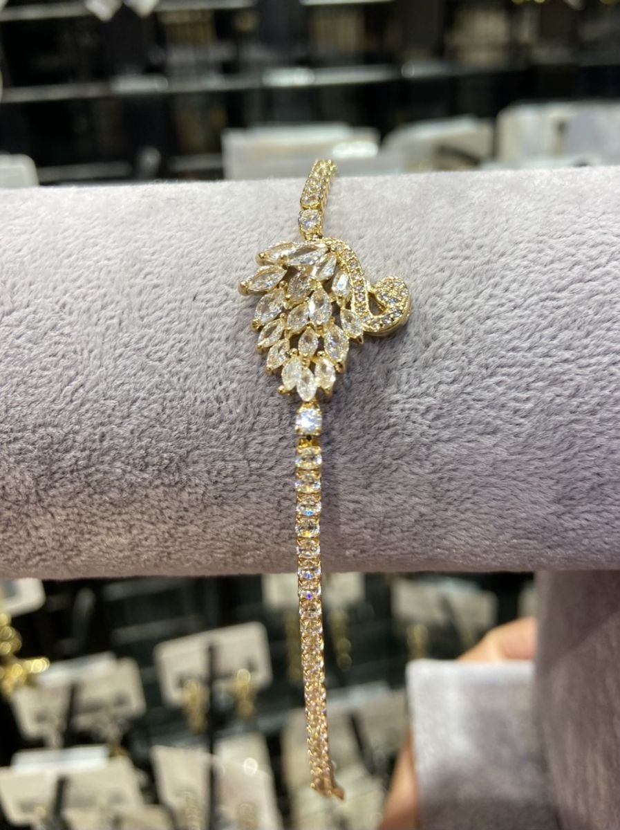 Swarovski kuğu bileklik