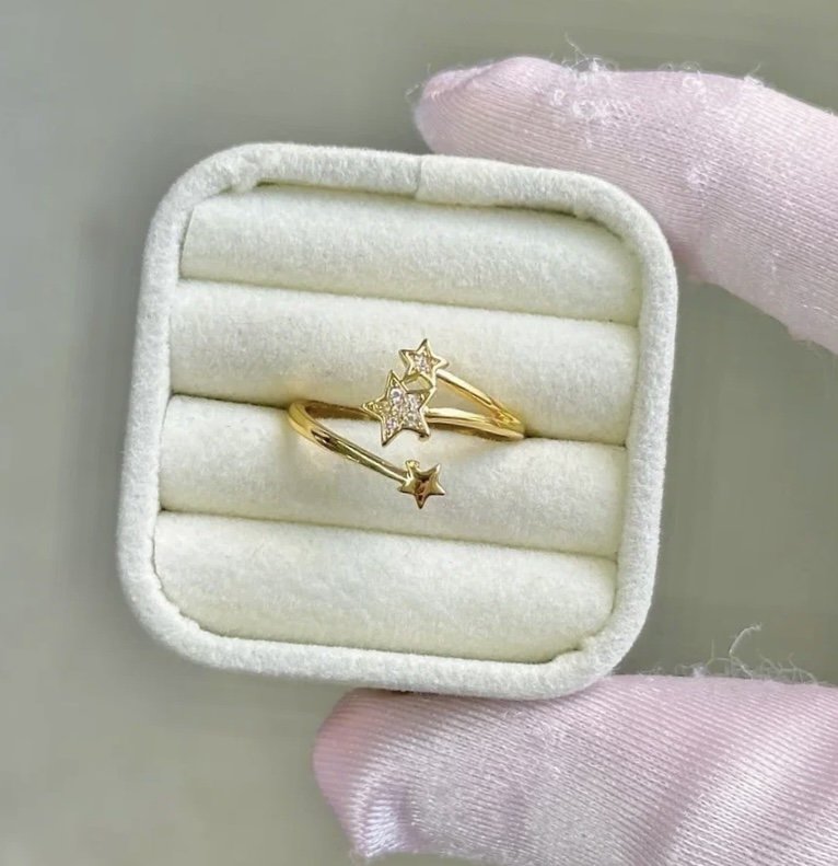 Kuzey yıldızı yüzük