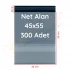 45x55+5 cm (45x60) Cepli Kargo Poşeti 300 Adet