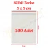 5x5 cm. Kilitli Torba (100 Adet)
