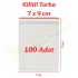 7x9 cm. Kilitli Torba (100 Adet)