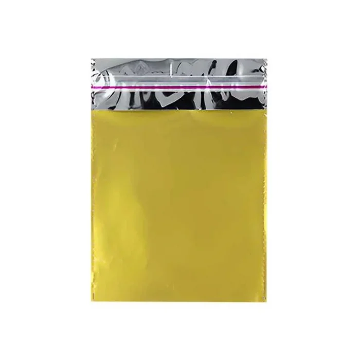 20x35cm. Bantlı Lüx Metalize Hediye Poşeti - 50 Adet