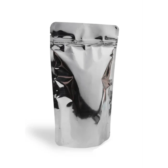 Şeffaf Metalize Doypack 20x30x10 cm (50 Adet)