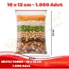 10x12 cm. Kilitli Torba (1.000 Adet)