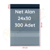 24x30+5 cm (24x35) Cepli Kargo Poşeti 300 Adet