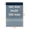 24x30+5 cm (24x35) Cepli Kargo Poşeti 500 Adet