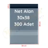 30x38+5 cm (30x43) Cepli Kargo Poşeti 300 Adet