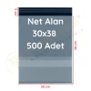 30x38+5 cm (30x43) Cepli Kargo Poşeti 500 Adet