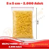 5x5 cm. Kilitli Torba (2.000 Adet)