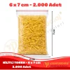 6x7 cm. Kilitli Torba (2.000 Adet)