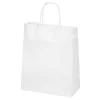 Beyaz Kraft Çanta Orta Boy 25x12x31 cm 25 Adet