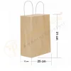 Naturel Kraft Çanta Orta Boy 25x12x31 cm 25 Adet