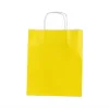 Sarı Kraft Çanta Küçük Boy 18x8x24 cm 25 Adet