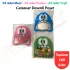 100 Adet Mavi-Pembe-Yeşil Renkli Canavar Desenli Cake Pop & Kurabiye Poşeti-10x15 cm