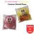 30 Adet Pembe-Sarı Renkli Canavar Desenli Cake Pop & Kurabiye Poşeti-10x15 cm
