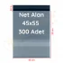 45x55+5 cm (45x60) Cepli Kargo Poşeti 300 Adet