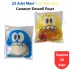 50 Adet Mavi-Sarı Renkli Canavar Desenli Cake Pop & Kurabiye Poşeti-10x15 cm