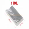 10x20 cm. Şeffaf Bantsız Düz Jelatin / 1 kg.