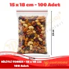 15x18 cm. Kilitli Torba (100 Adet)