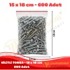 15x18 cm. Kilitli Torba (600 Adet)