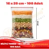 16x20 cm. Kilitli Torba (100 Adet)