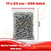 17x23 cm. Kilitli Torba (300 Adet)