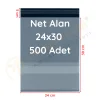 24x30+5 cm (24x35) Cepli Kargo Poşeti 500 Adet