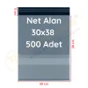 30x38+5 cm (30x43) Cepli Kargo Poşeti 500 Adet