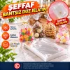 32x45 cm. Şeffaf Bantsız Düz Jelatin / 1 kg.