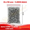 8x10 cm. Kilitli Torba (1.000 Adet)