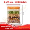 9x11 cm. Kilitli Torba (1.000 Adet)