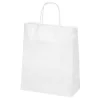 Beyaz Kraft Çanta Orta Boy 25x12x31 cm 25 Adet