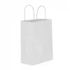 Beyaz Kraft Çanta Orta Boy 25x12x31 cm 25 Adet