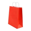 Kırmızı Kraft Çanta Orta Boy 25x12x31 cm 25 Adet