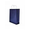 Lacivert Kraft Çanta Orta Boy 25x12x31 cm 25 Adet
