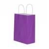 Lila Kraft Çanta Orta Boy 25x12x31 cm 25 Adet