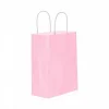 Pembe Kraft Çanta Orta Boy 25x12x31 cm 25 Adet
