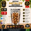 Şeffaf Metalize Doypack 15x24x8 cm (50 Adet)
