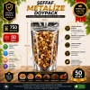 Şeffaf Metalize Doypack 18x29x10 cm (50 Adet)