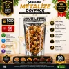 Şeffaf Metalize Doypack 20x30x10 cm (50 Adet)