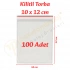 10x12 cm. Kilitli Torba (100 Adet)
