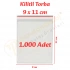 9x11 cm. Kilitli Torba (1.000 Adet)