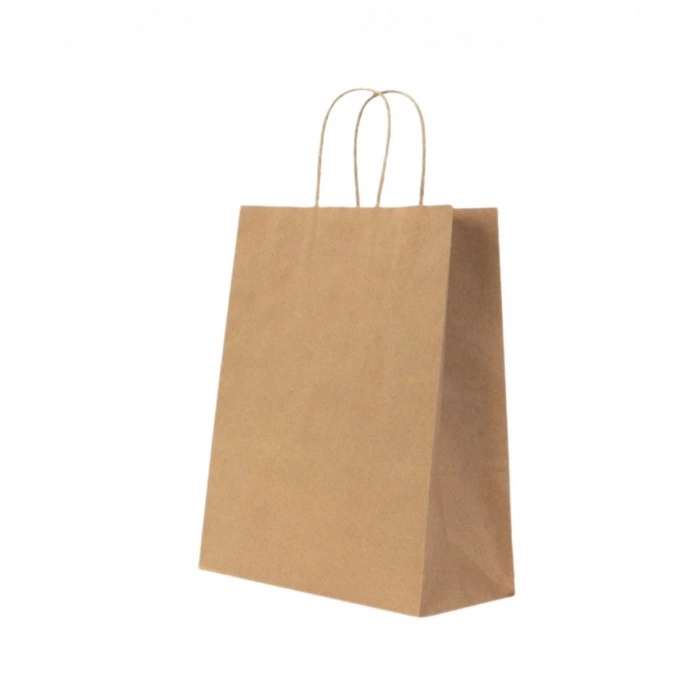 Naturel Kraft Çanta Küçük Boy 18x8x24 cm 25 Adet