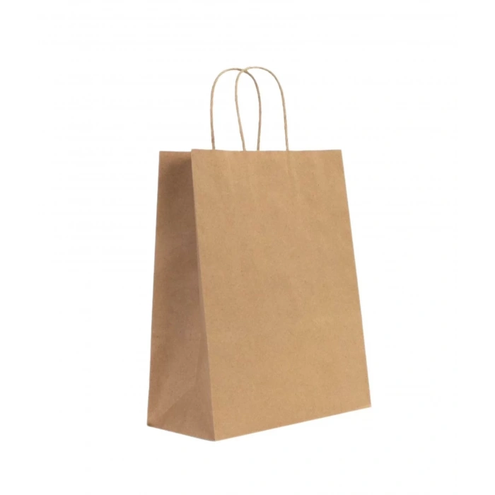 Naturel Kraft Çanta Orta Boy 25x12x31 cm 25 Adet