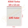 10x12 cm. Kilitli Torba (100 Adet)