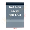 24x30+5 cm (24x35) Cepli Kargo Poşeti 300 Adet